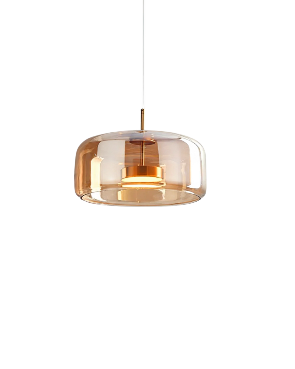 L’Ombre Cristalline – Elegancka szklana lampa wisząca