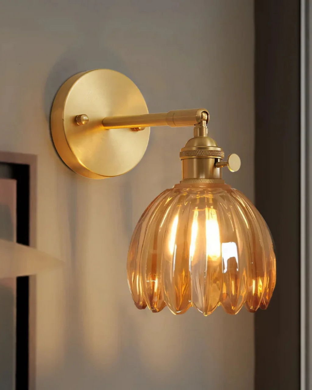 Le Fleur Lumineux – Elegancka lampa ścienna ze szkła