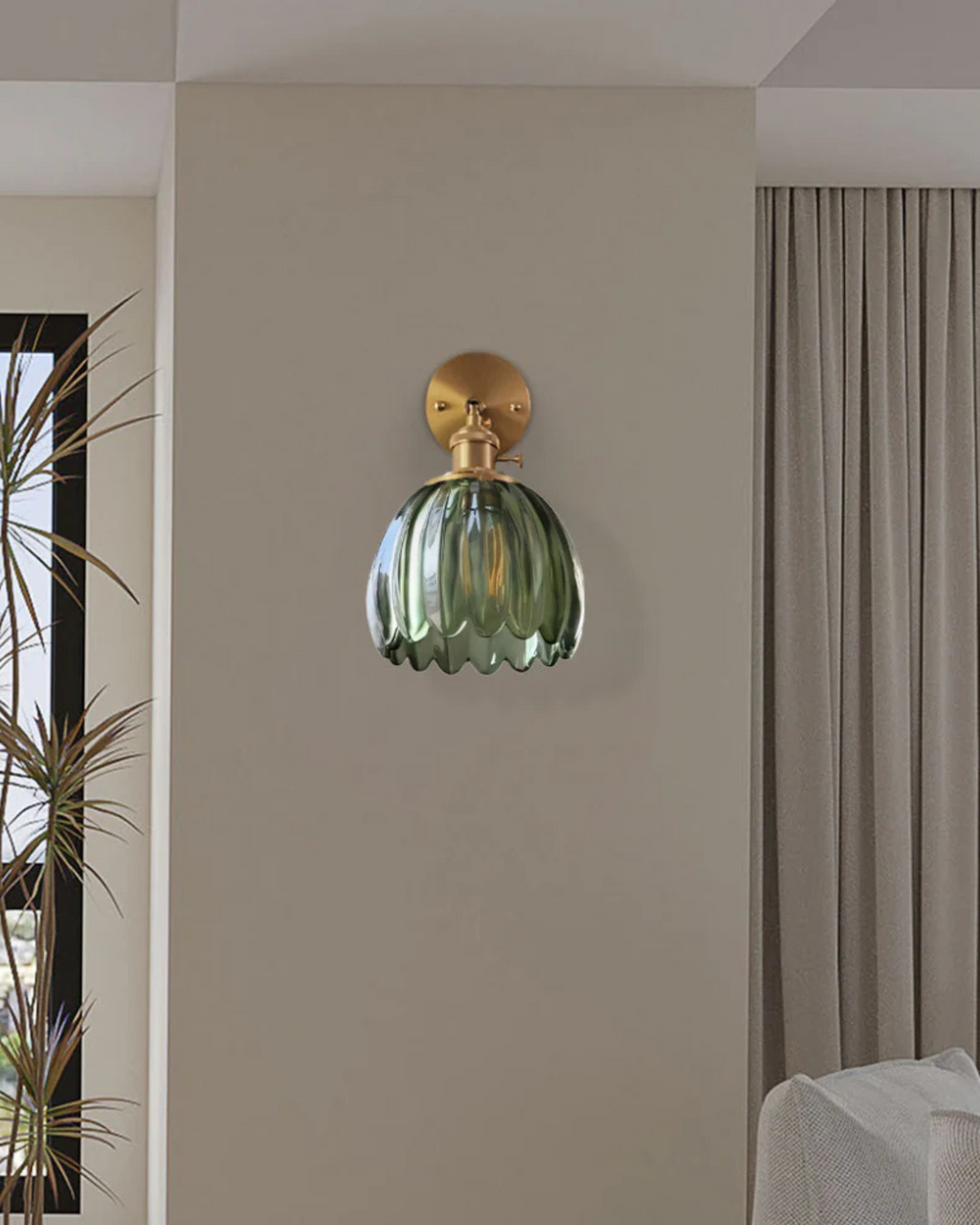 Le Fleur Lumineux – Elegancka lampa ścienna ze szkła