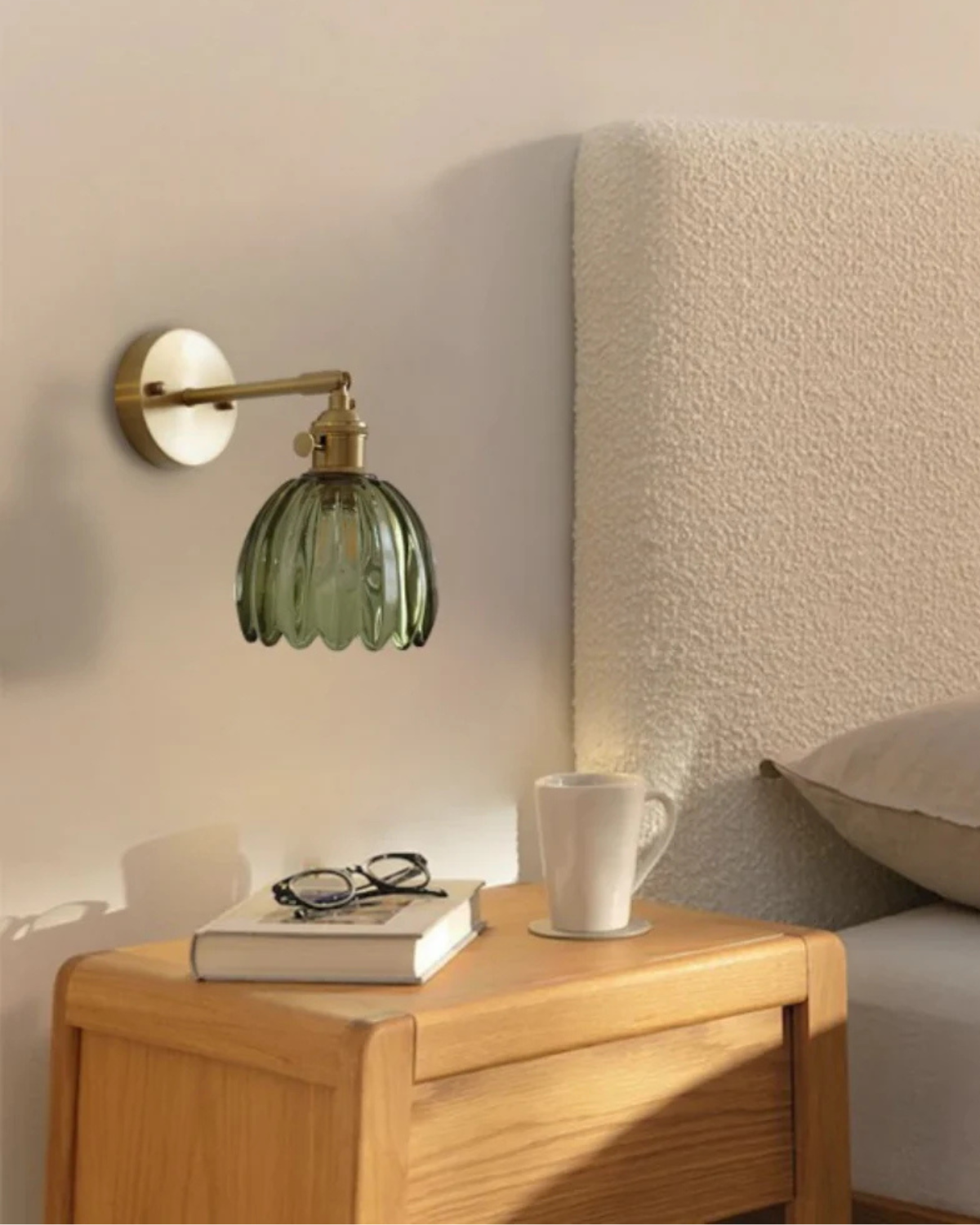 Le Fleur Lumineux – Elegancka lampa ścienna ze szkła
