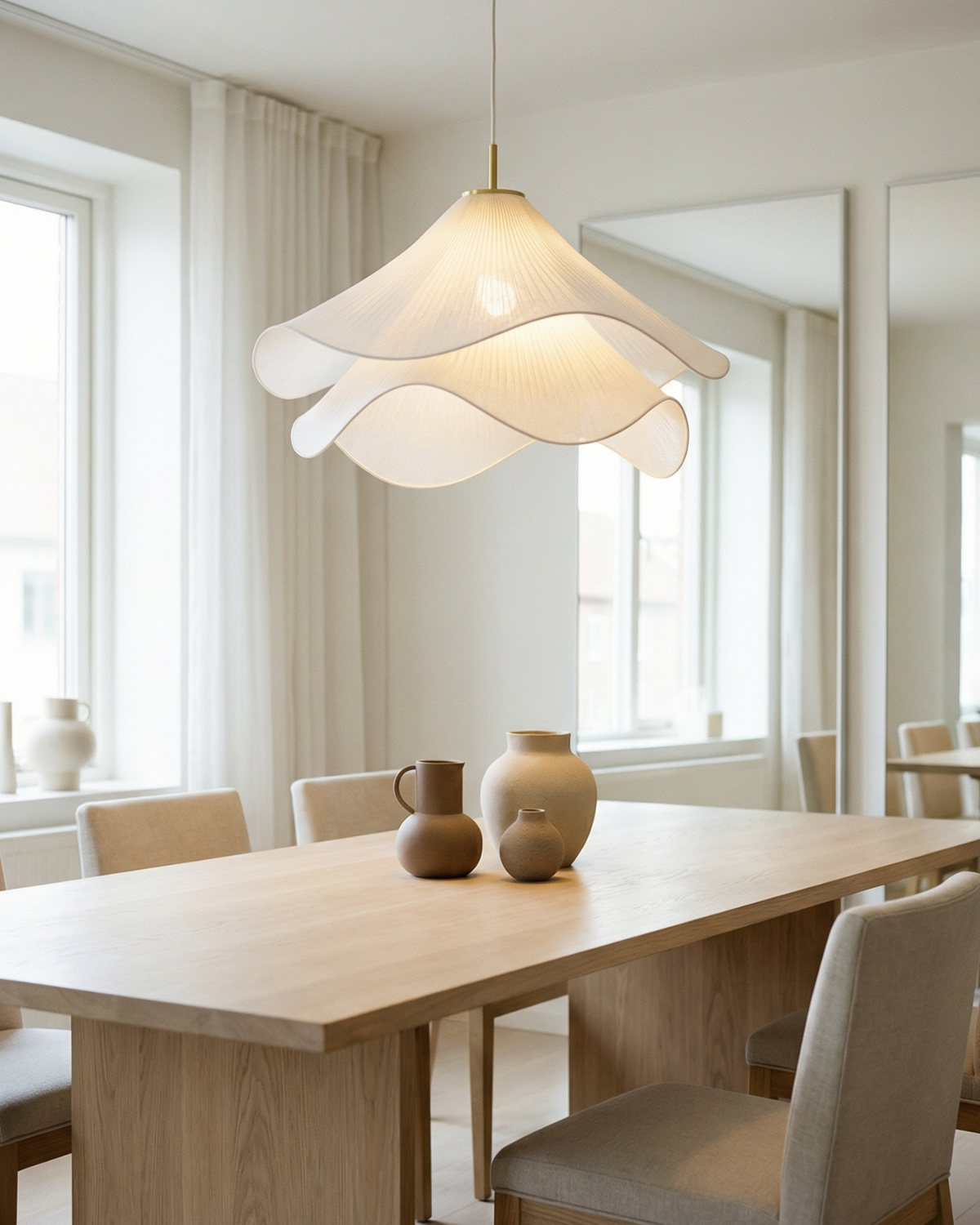 La Fleur Lumineuse – Elegancka lampa wisząca inspirowana kwiatem
