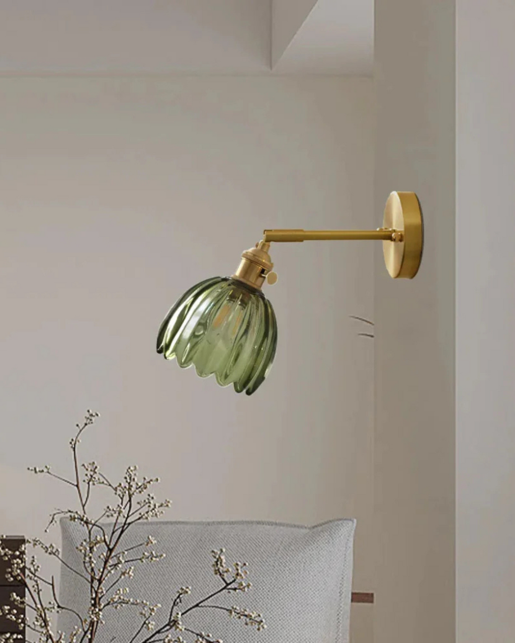 Le Fleur Lumineux – Elegancka lampa ścienna ze szkła