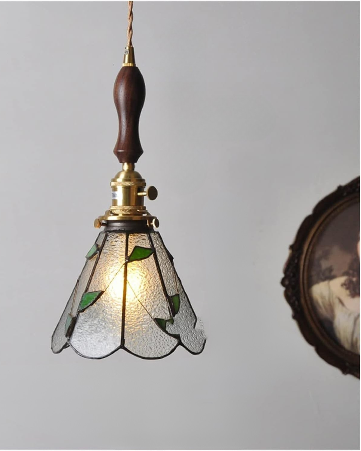 L'Illusion Dorée – Elegancka szklana lampa wisząca