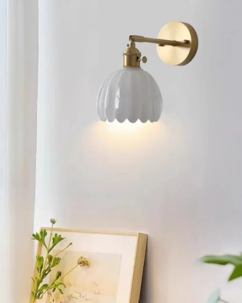 Le Fleur Lumineux – Elegancka lampa ścienna ze szkła