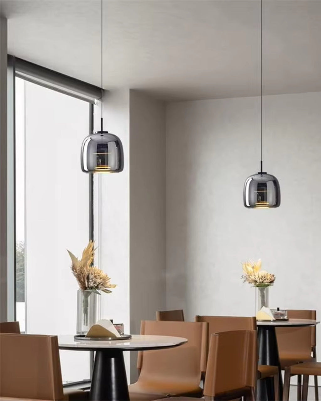 L’Ombre Cristalline – Elegancka szklana lampa wisząca