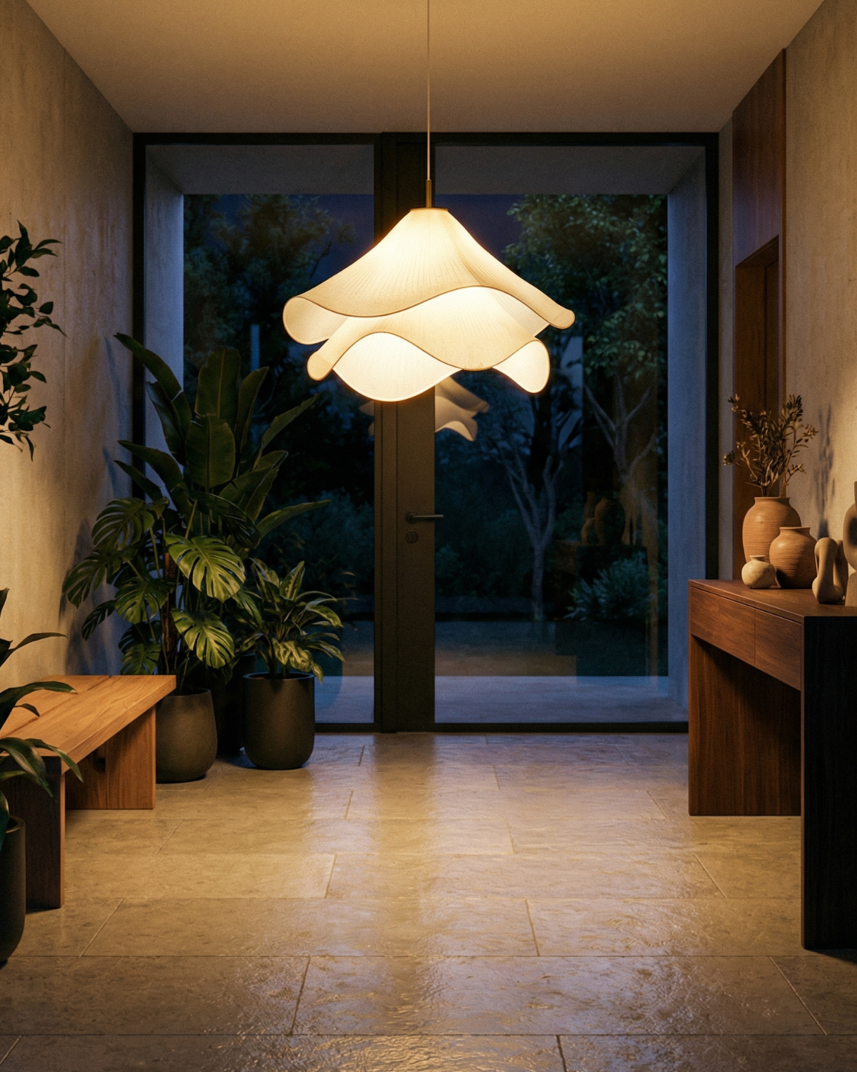 La Fleur Lumineuse – Elegancka lampa wisząca inspirowana kwiatem