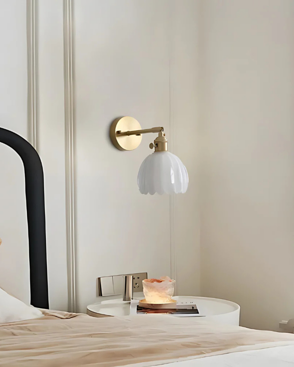 Le Fleur Lumineux – Elegancka lampa ścienna ze szkła