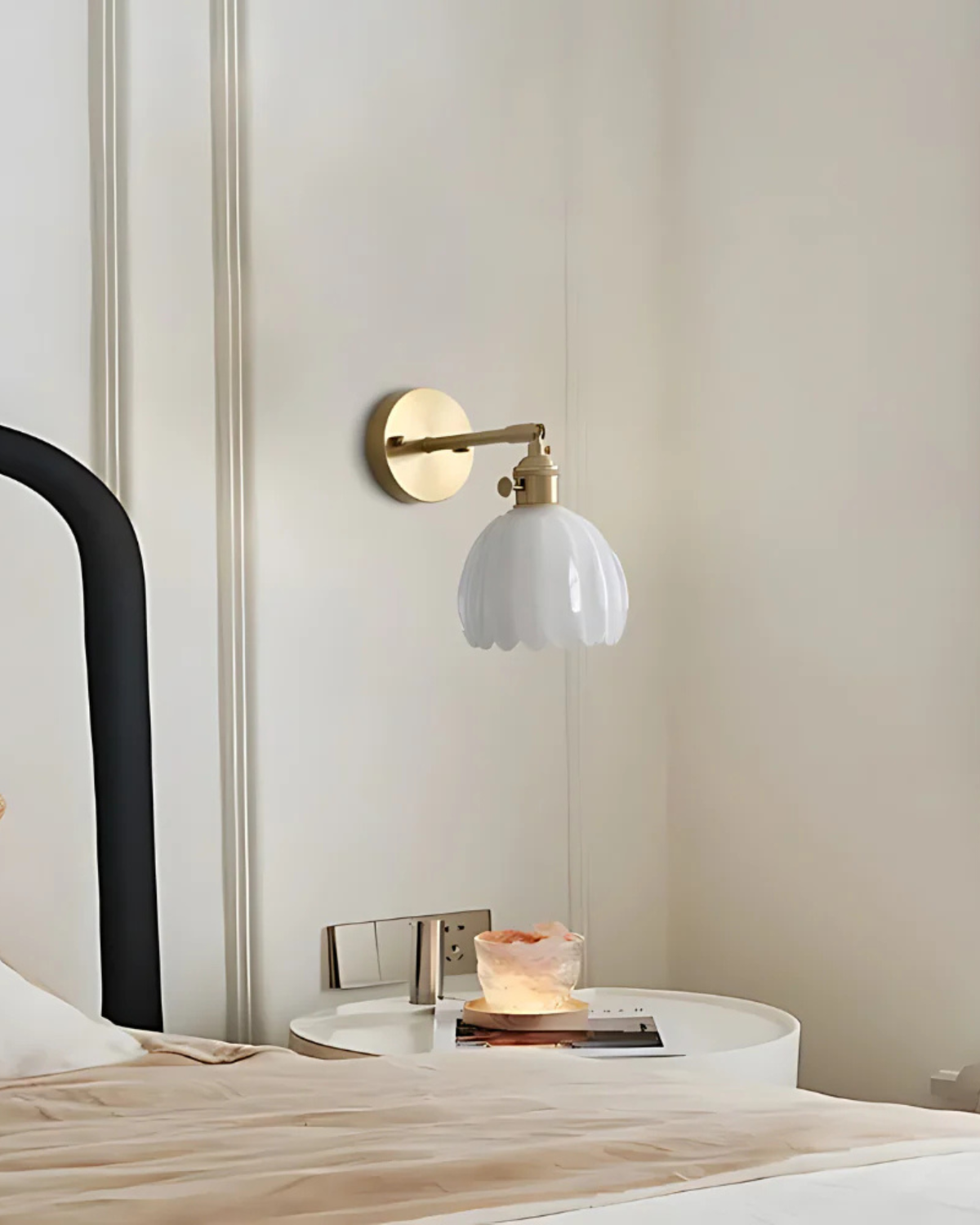 Le Fleur Lumineux – Elegancka lampa ścienna ze szkła
