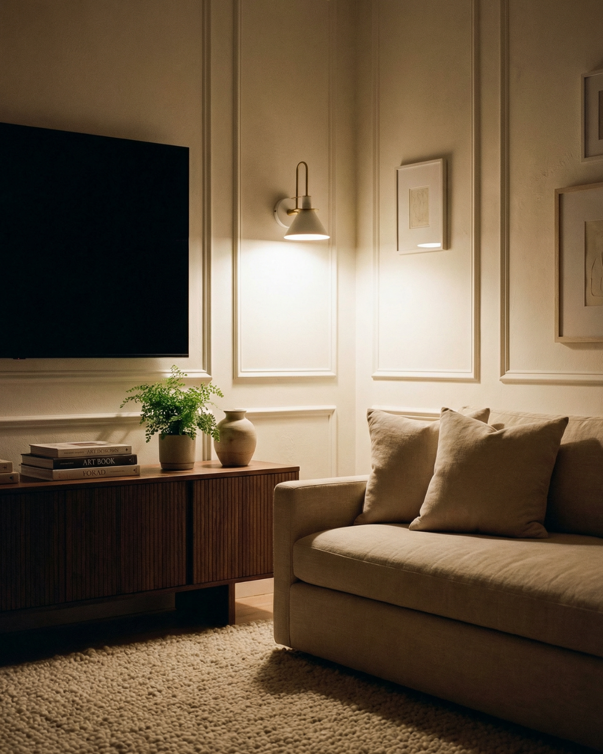 Le Clairon Élégant – Elegancka lampa ścienna