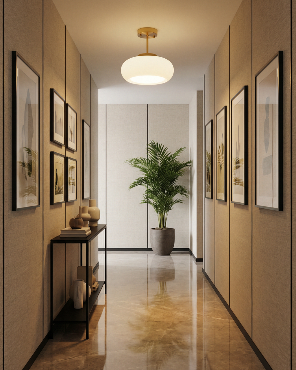 L'Éclat de Mémoire – Elegancka lampa sufitowa