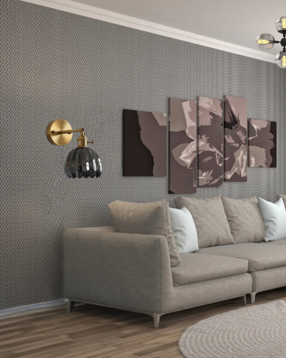 Le Fleur Lumineux – Elegancka lampa ścienna ze szkła