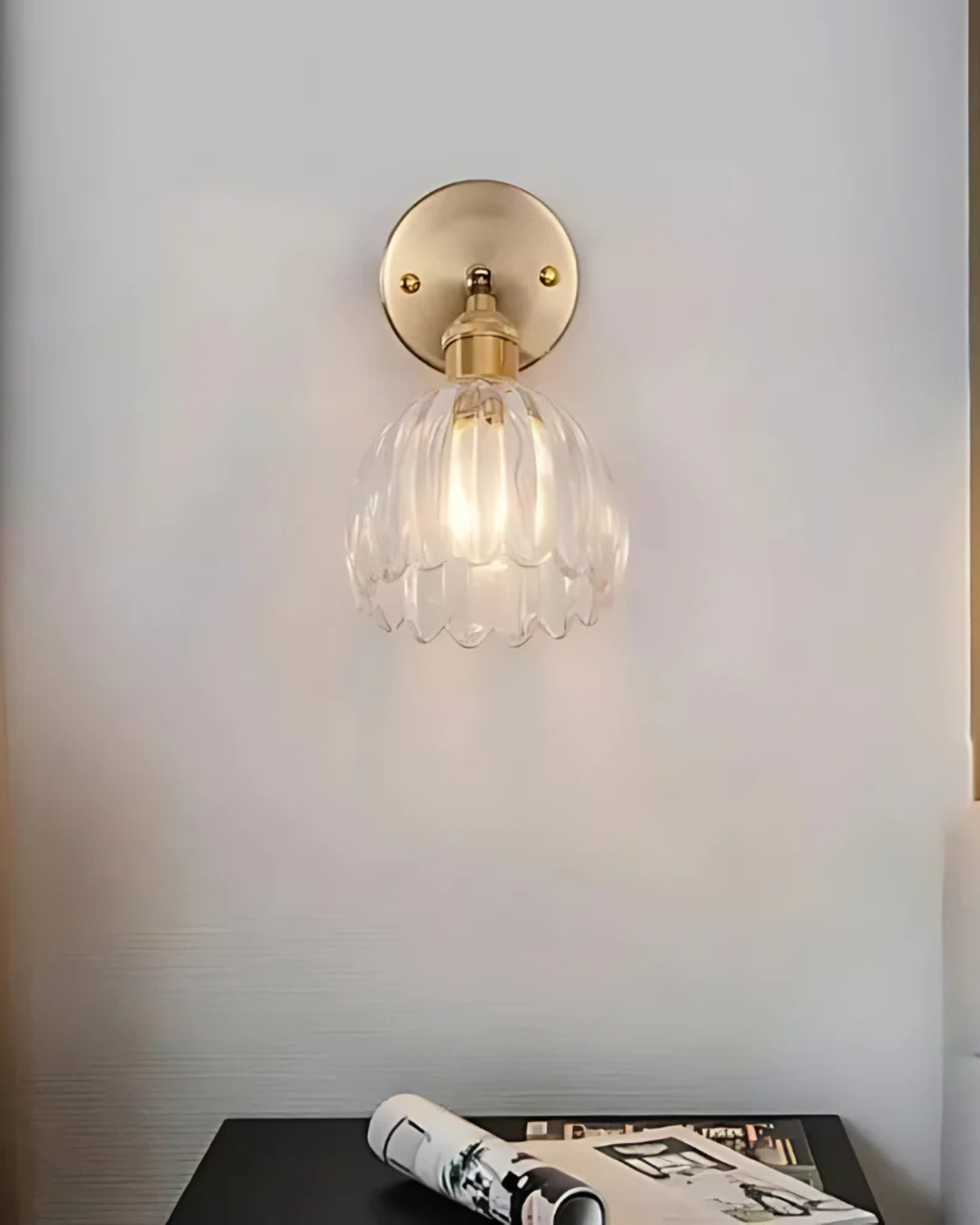 Le Fleur Lumineux – Elegancka lampa ścienna ze szkła