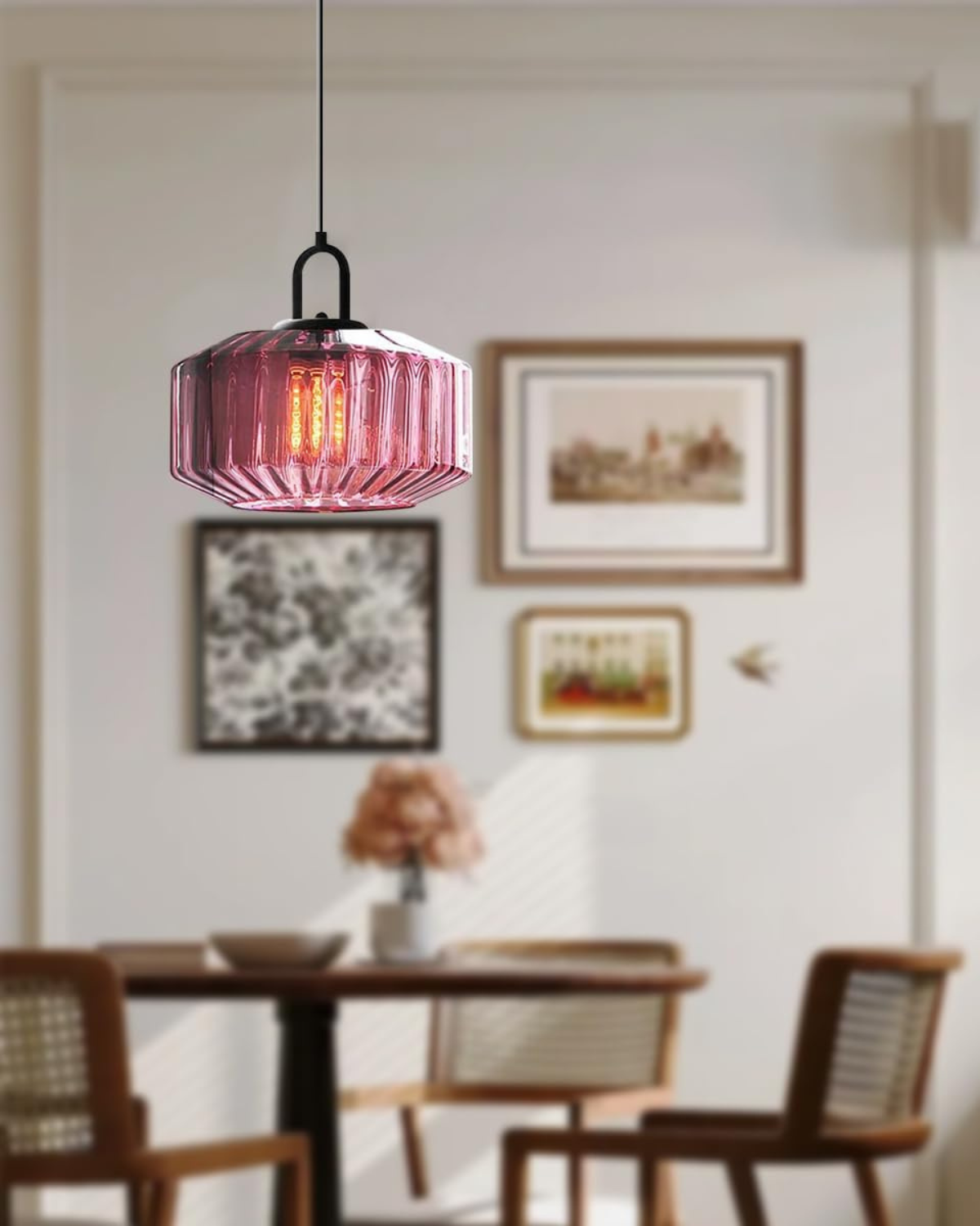 Le Verre Éclatant – Elegancka szklana lampa wisząca