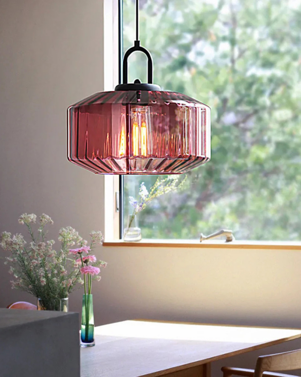Le Verre Éclatant – Elegancka szklana lampa wisząca
