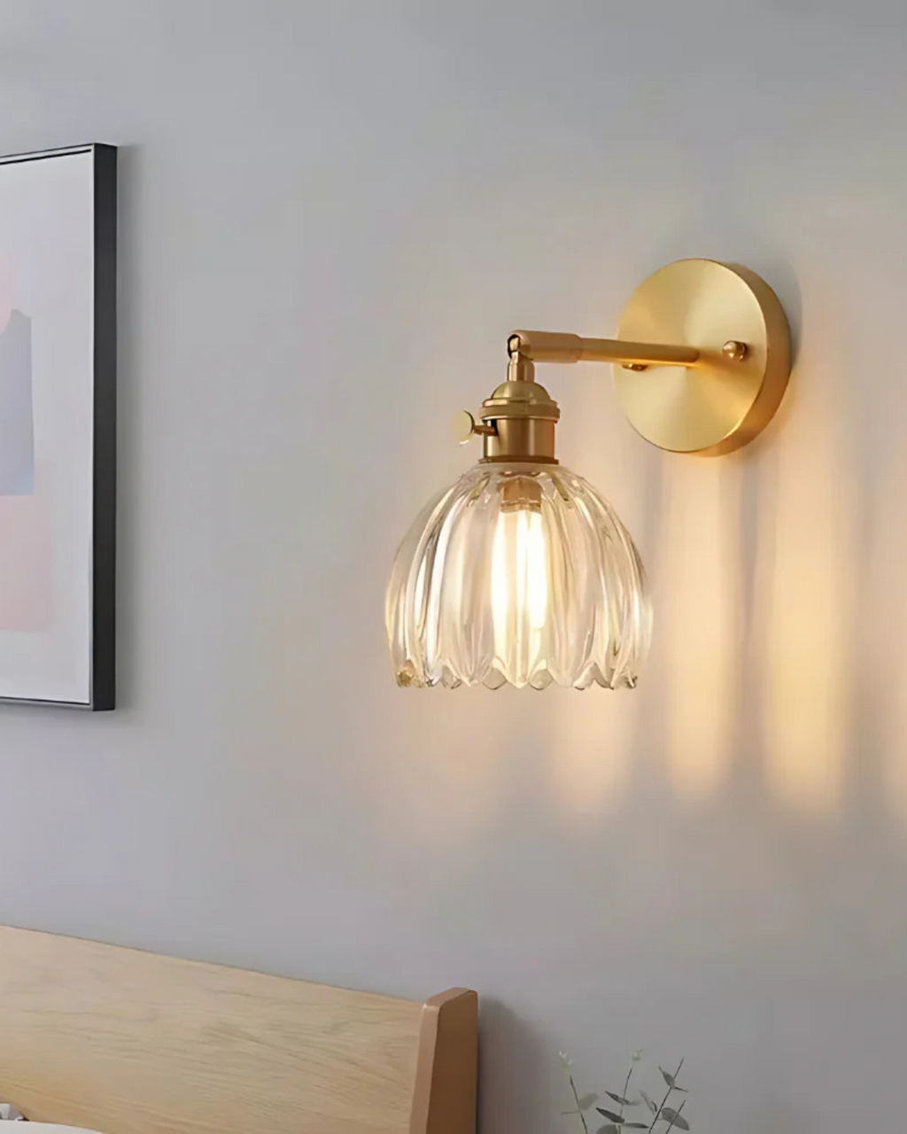 Le Fleur Lumineux – Elegancka lampa ścienna ze szkła