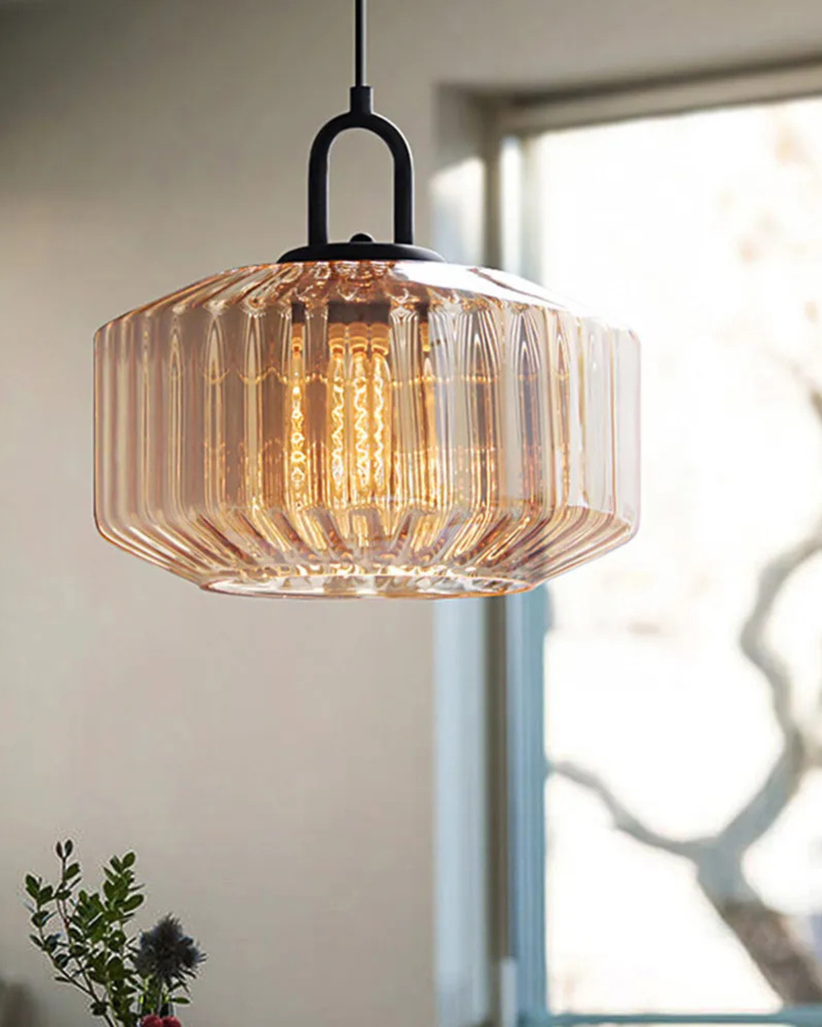 Le Verre Éclatant – Elegancka szklana lampa wisząca