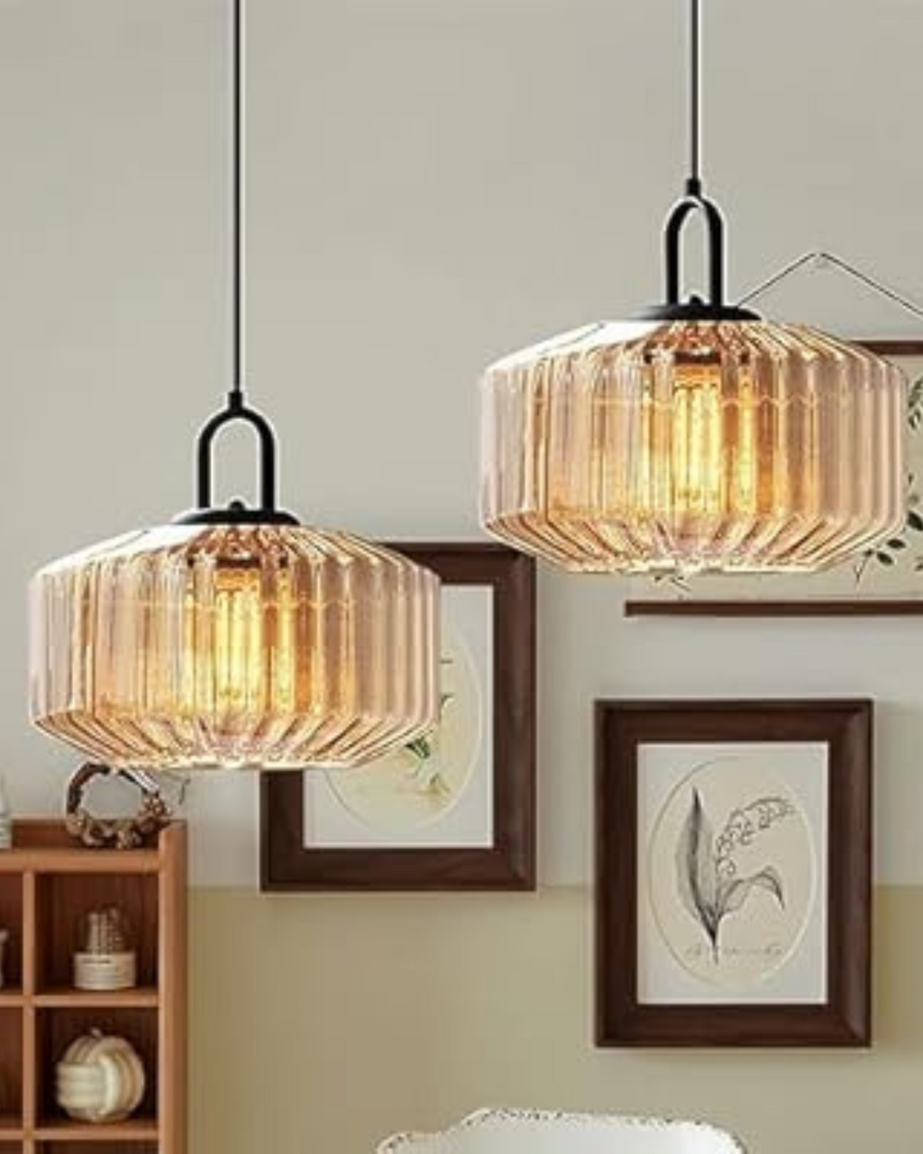 Le Verre Éclatant – Elegancka szklana lampa wisząca