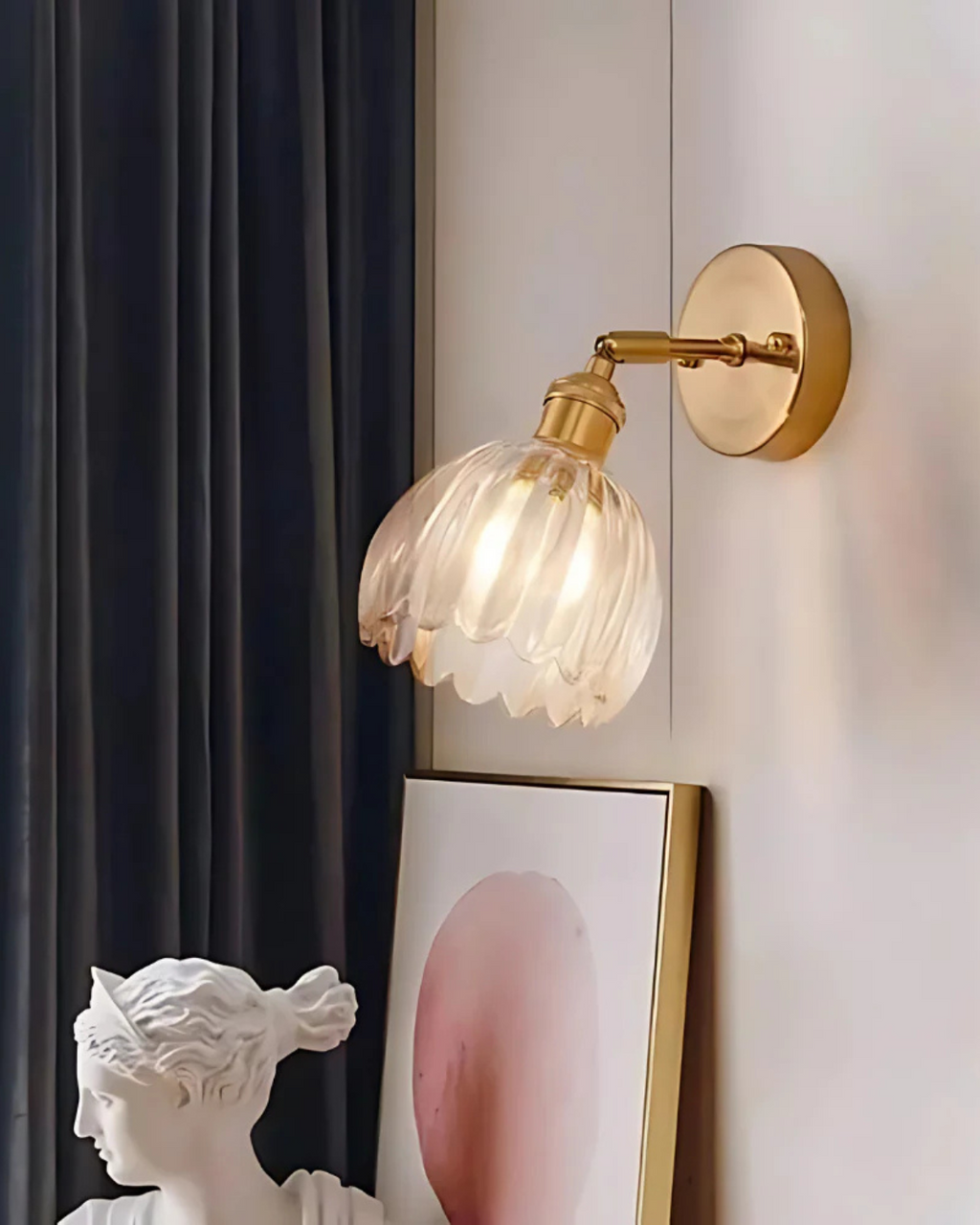 Le Fleur Lumineux – Elegancka lampa ścienna ze szkła