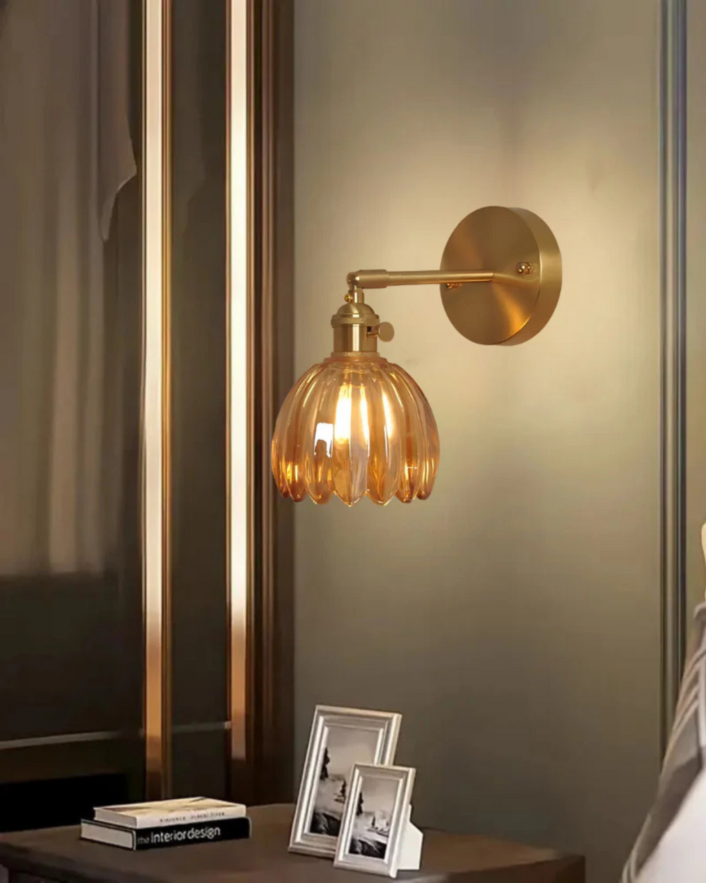 Le Fleur Lumineux – Elegancka lampa ścienna ze szkła
