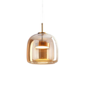 L’Ombre Cristalline – Elegancka szklana lampa wisząca
