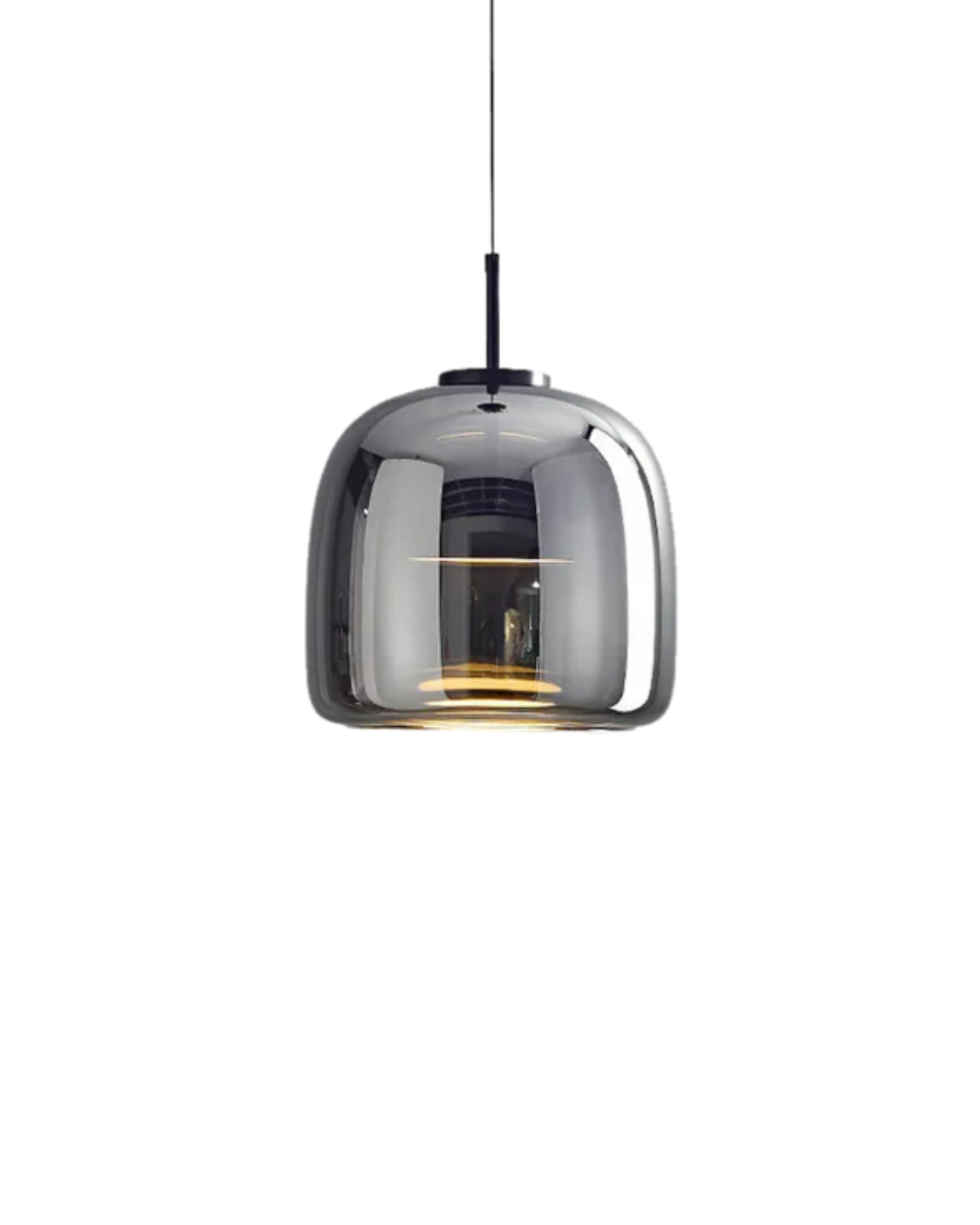 L’Ombre Cristalline – Elegancka szklana lampa wisząca