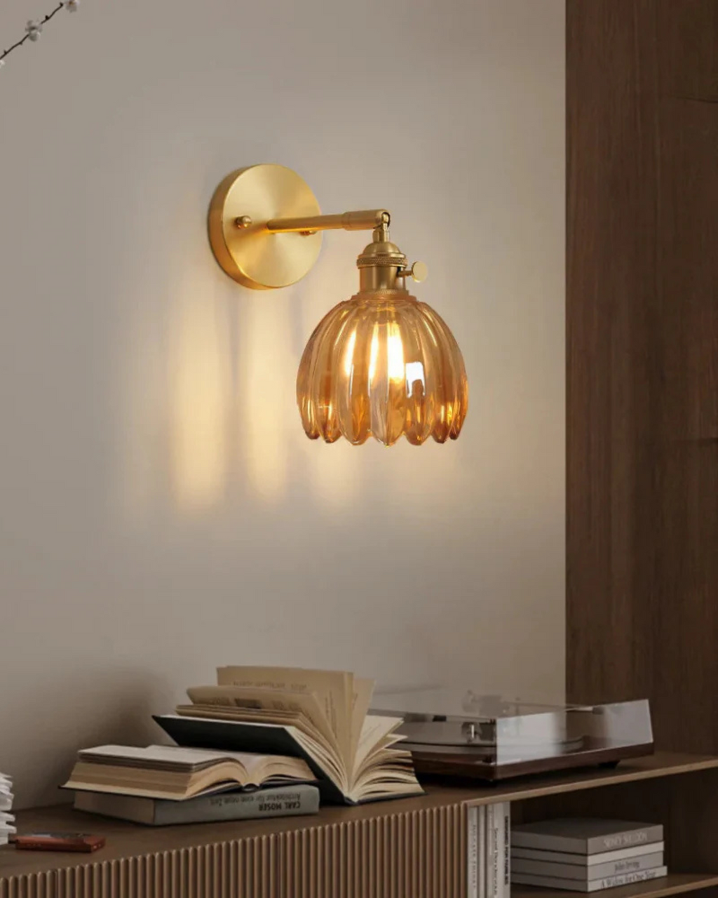 Le Fleur Lumineux – Elegancka lampa ścienna ze szkła