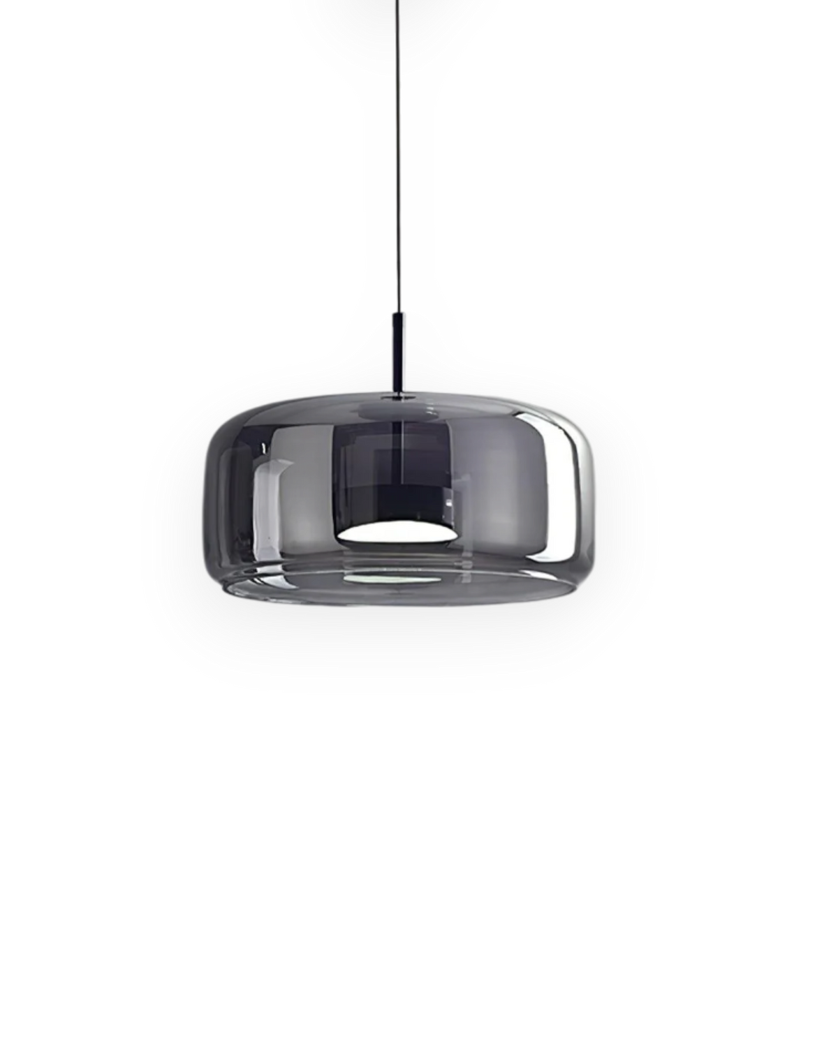 L’Ombre Cristalline – Elegancka szklana lampa wisząca