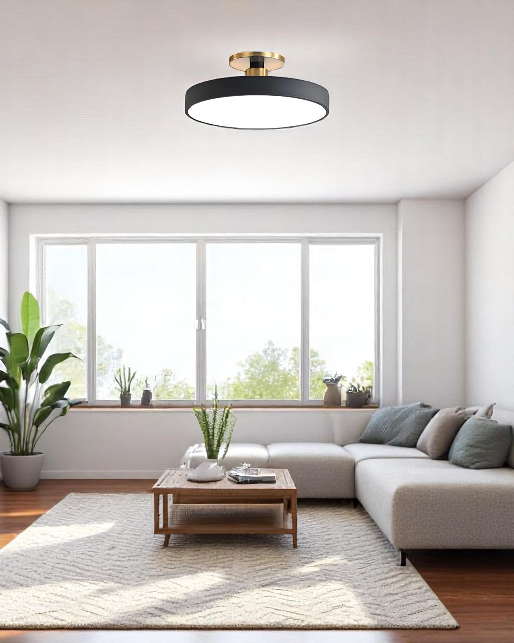 Le Cercle Élégant – Elegancka lampa sufitowa LED