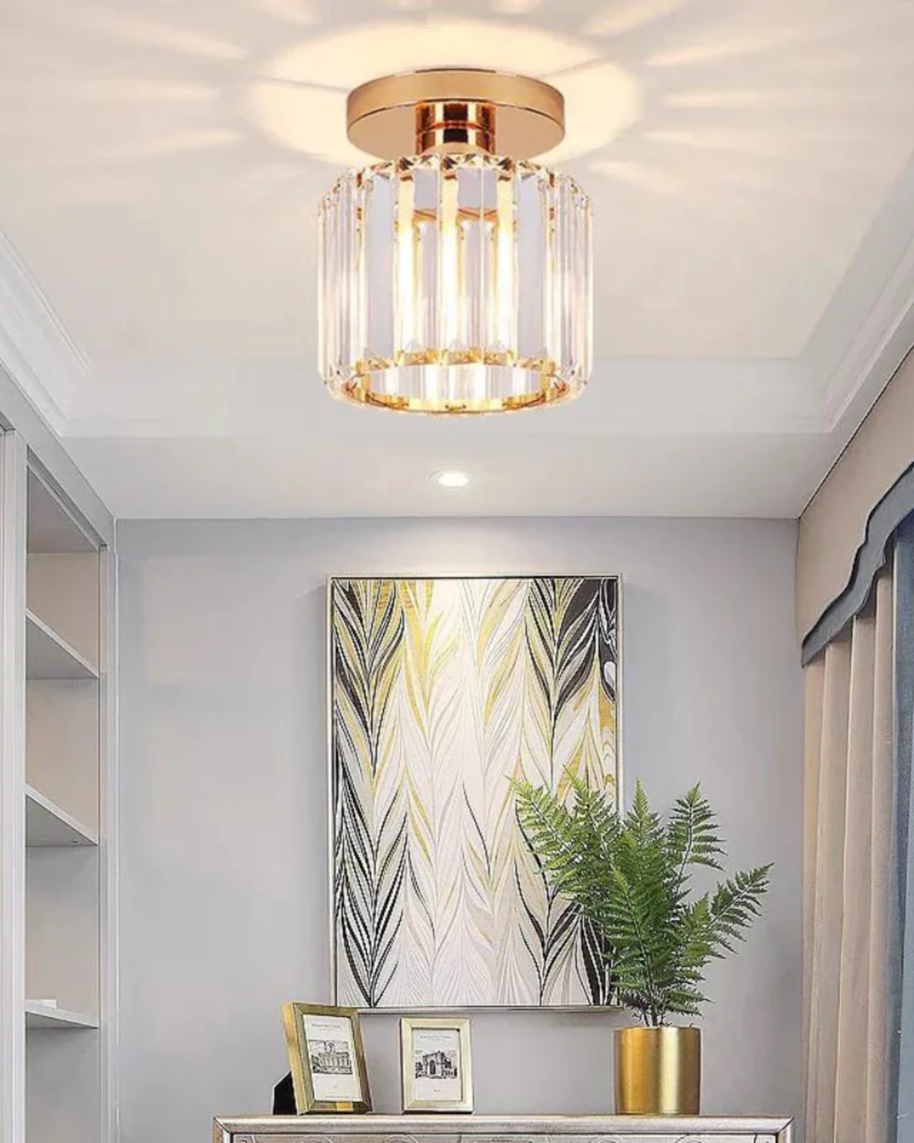 La Prismatique – Elegancka lampa sufitowa ze szkła