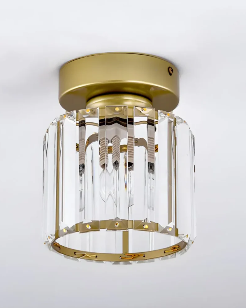 La Prismatique – Elegancka lampa sufitowa ze szkła