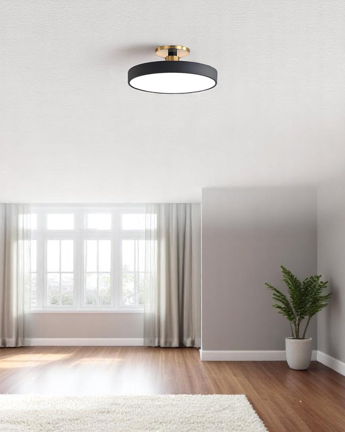 Le Cercle Élégant – Elegancka lampa sufitowa LED