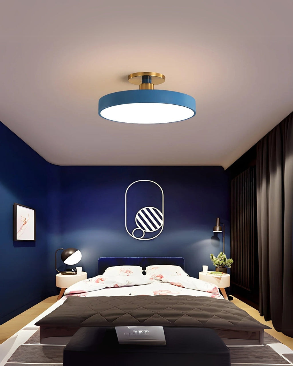 Le Cercle Élégant – Elegancka lampa sufitowa LED