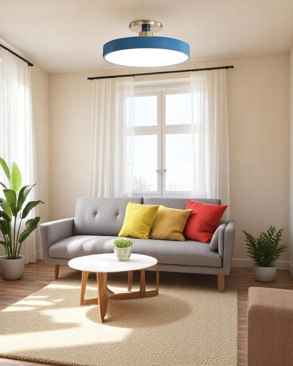 Le Cercle Élégant – Elegancka lampa sufitowa LED