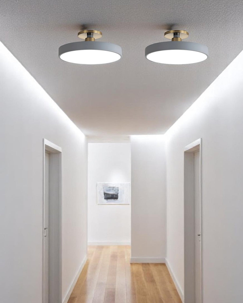 Le Cercle Élégant – Elegancka lampa sufitowa LED