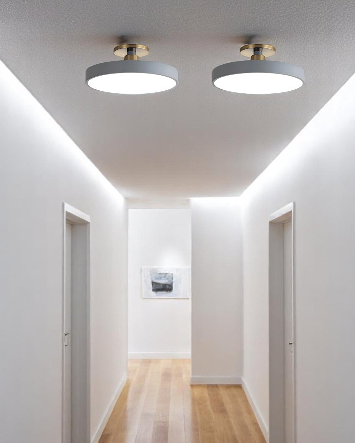 Le Cercle Élégant – Elegancka lampa sufitowa LED