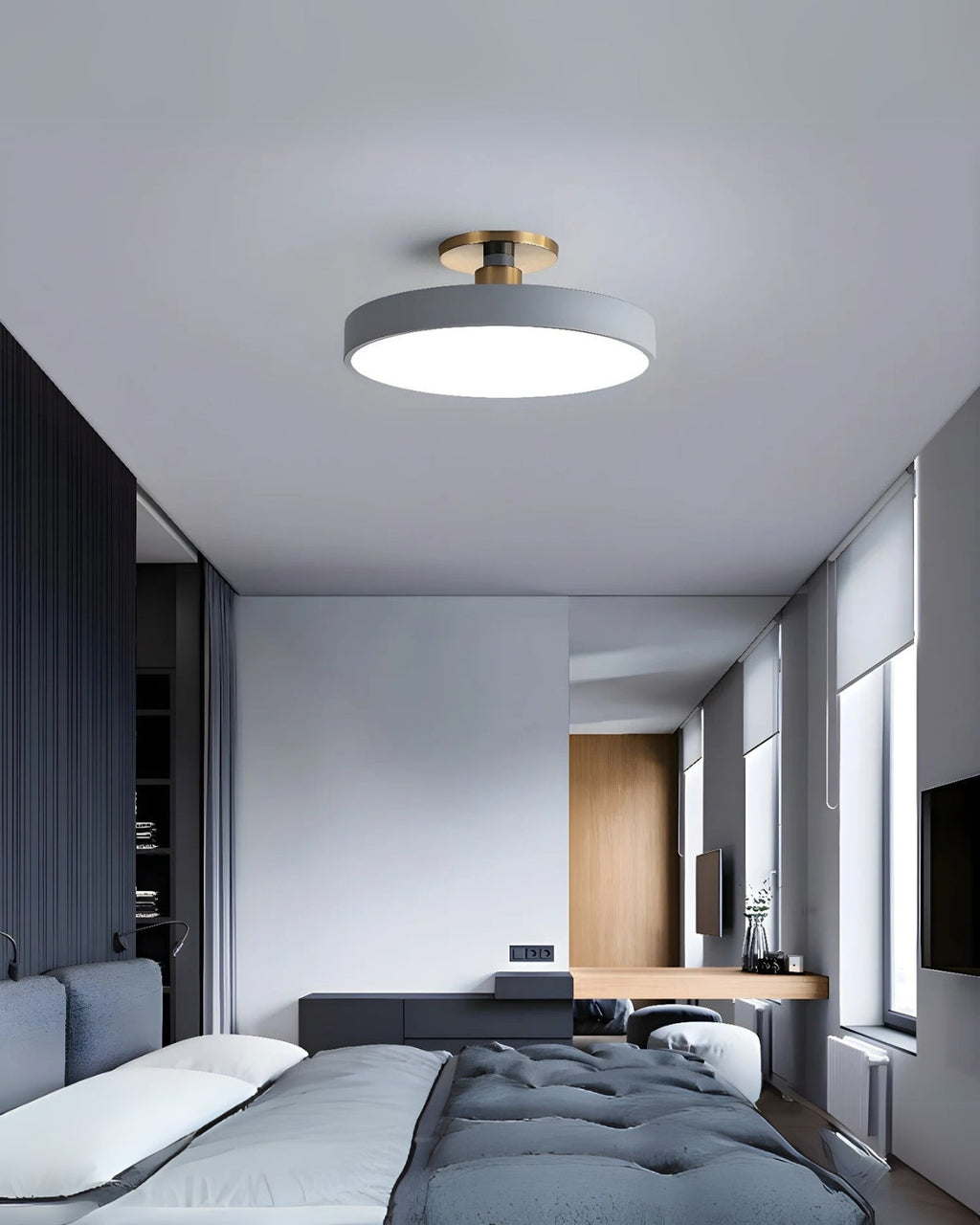 Le Cercle Élégant – Elegancka lampa sufitowa LED