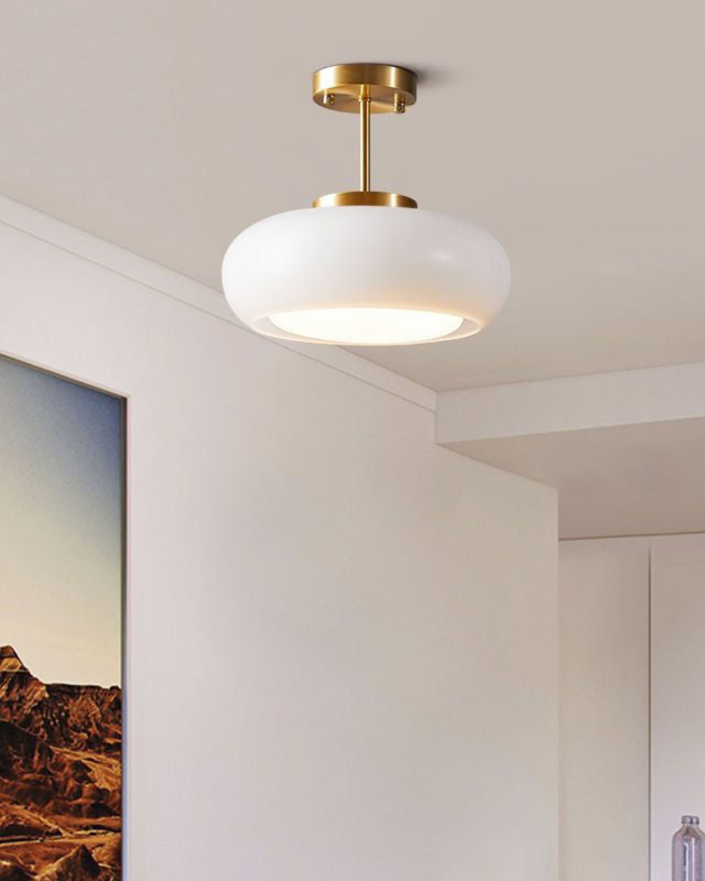 L'Éclat de Mémoire – Elegancka lampa sufitowa