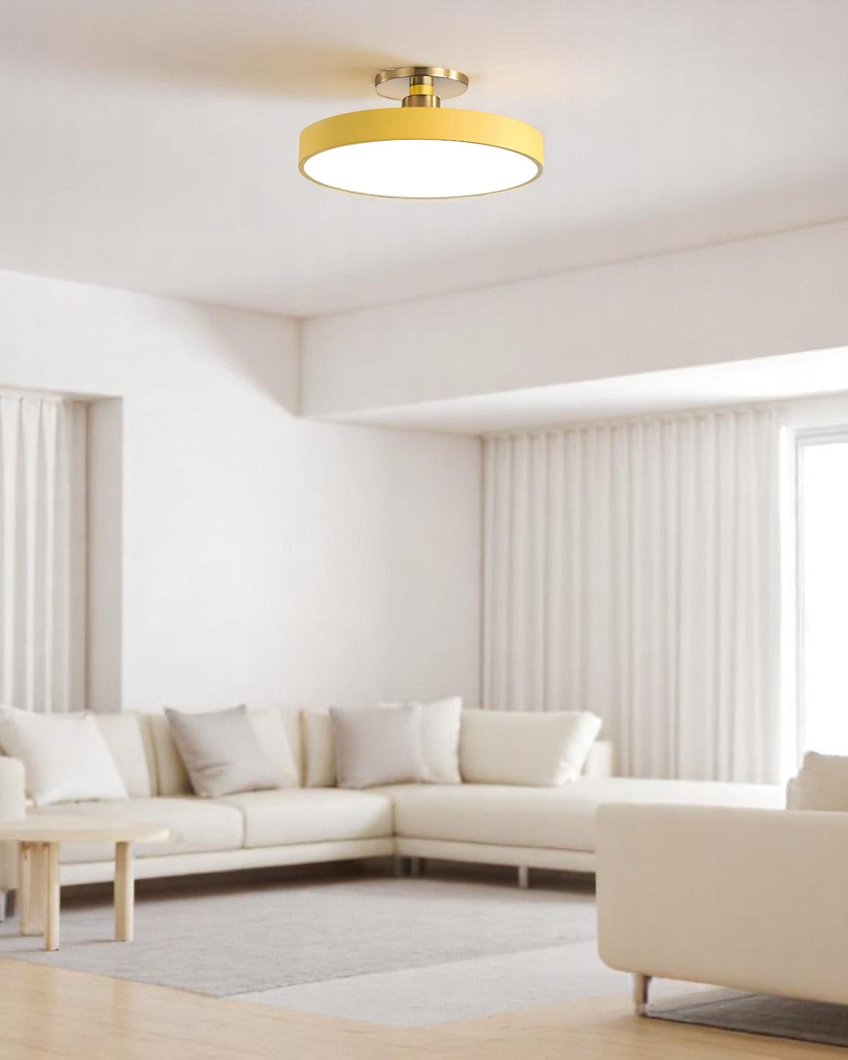 Le Cercle Élégant – Elegancka lampa sufitowa LED