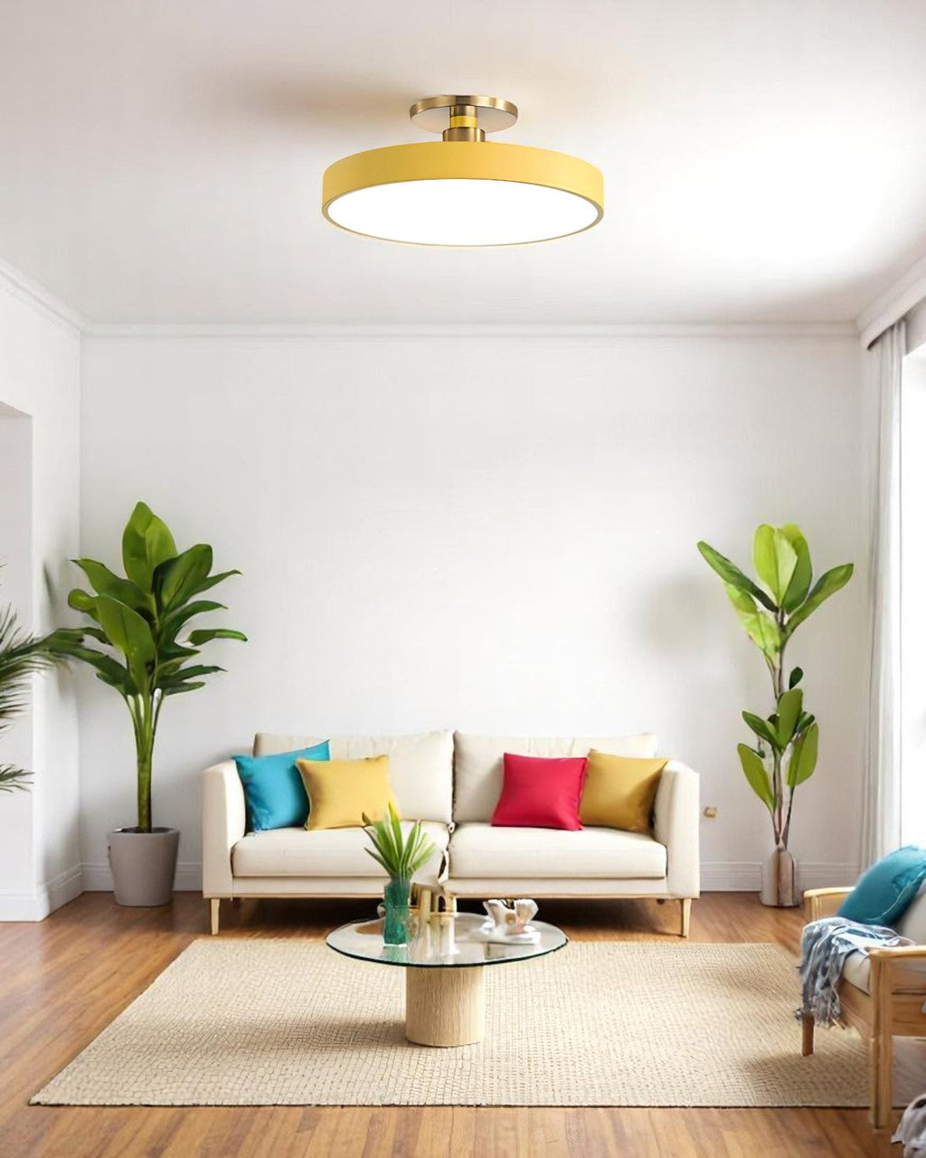 Le Cercle Élégant – Elegancka lampa sufitowa LED